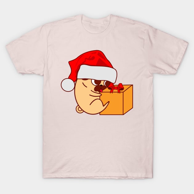 Merry Christmas pug !! T-Shirt by osvaldoport76